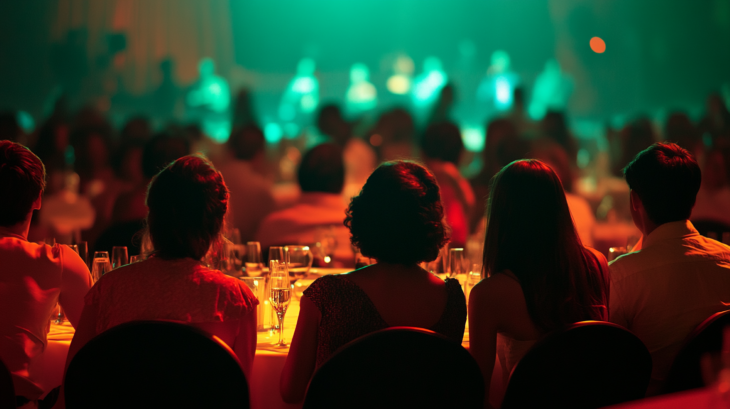 School community at an evening gala performance